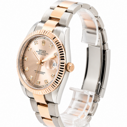 Rolex Datejust 41MM Sundust Diamond Dial 126331 18k RG & SS